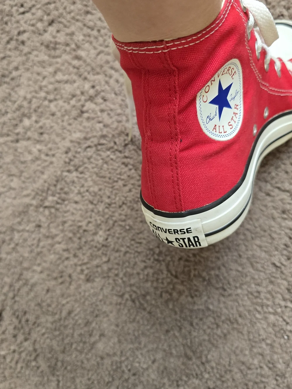 Converse Chuck Taylor All Star High Top Sneakers - Red